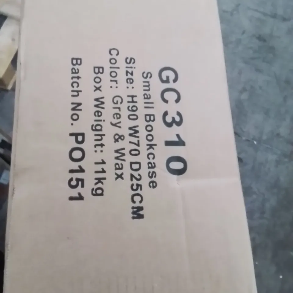 BOXED IRELAND BOOKCASE