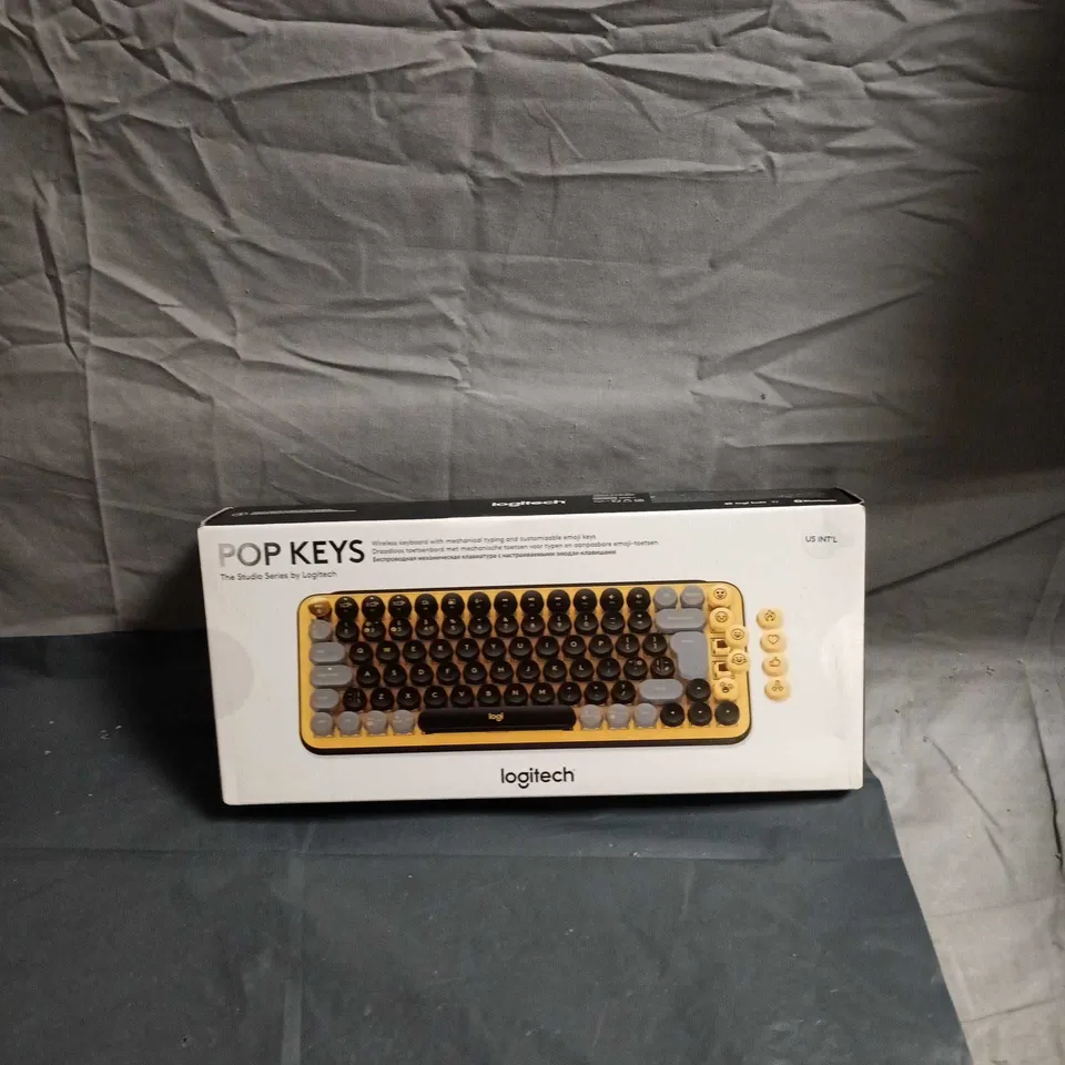 LOGITECH POP KEYS KEYBOARD – BOXED - US KEYBOARD 