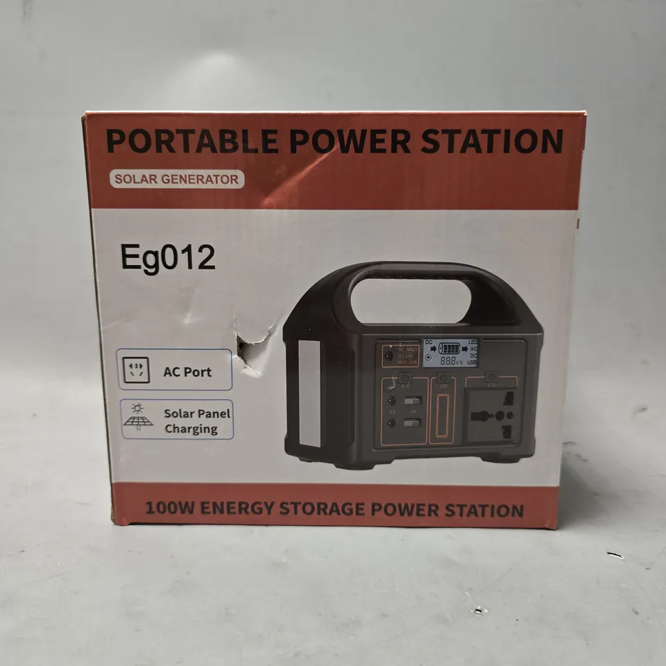 BOXED UNBRANDED PORTABLE POWER STATION EG012