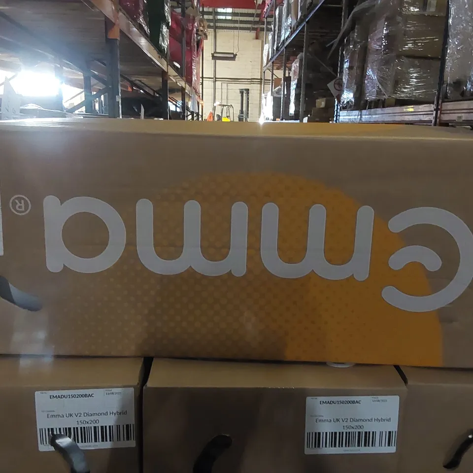 BRAND NEW BOXED EMMA UK V2 DIAMOND HYBRID 90 x 190CM SINGLE MATTRESS 