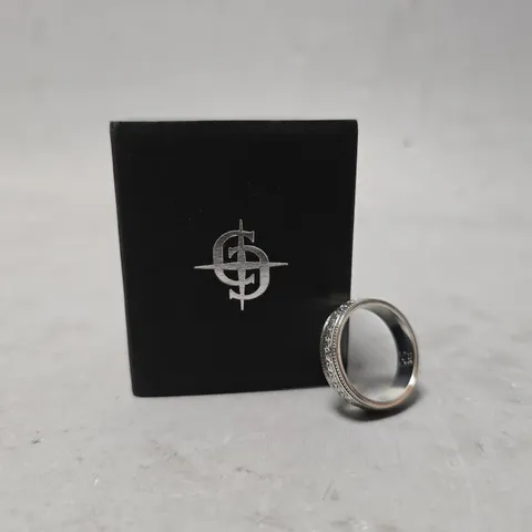 BOXED CLOCKS + COLOURS SEQUENCE RING SIZE 11