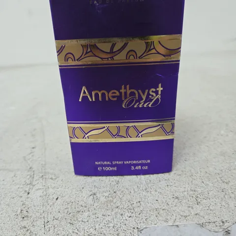 AMETHYST OUD EAU DE PARFUM – ATTAR CO, 100ML – BOXED