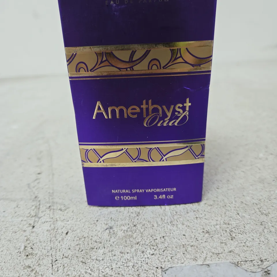 AMETHYST OUD EAU DE PARFUM – ATTAR CO, 100ML – BOXED