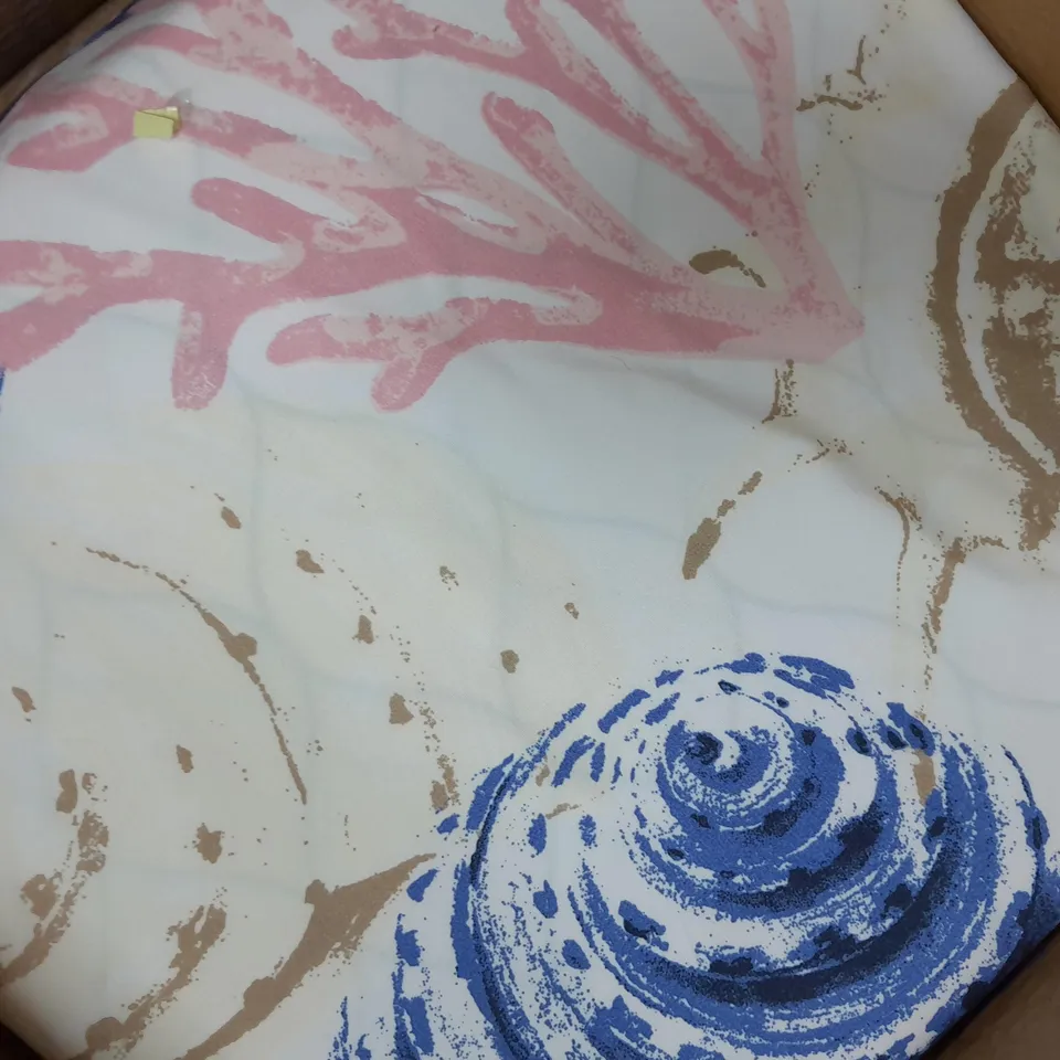 BOXED COZEE HOME SUPERSOFT DUVET SET IN PINK/BLUE - DOUBLE SIZE