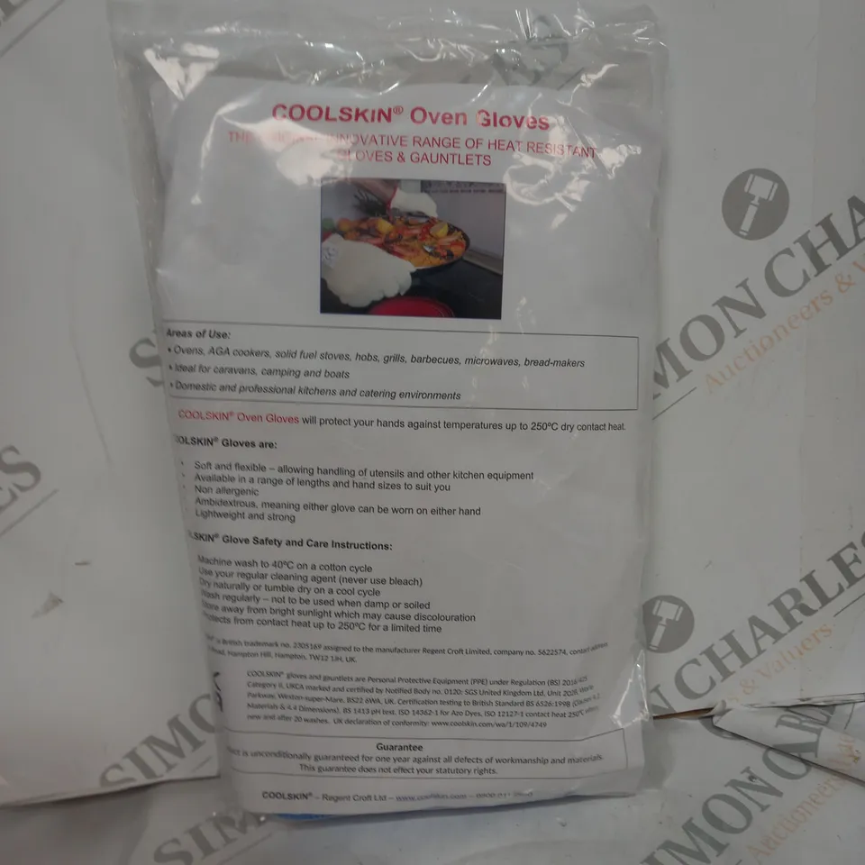 COOLSKIN OVEN GLOVES HEAT RESISTANT 
