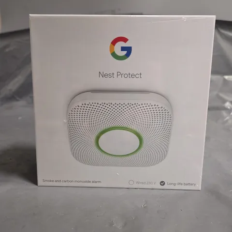 SEALED GOOGLE NEST PROTECT SMOKE AND CARBON MONOXIDE ALARM