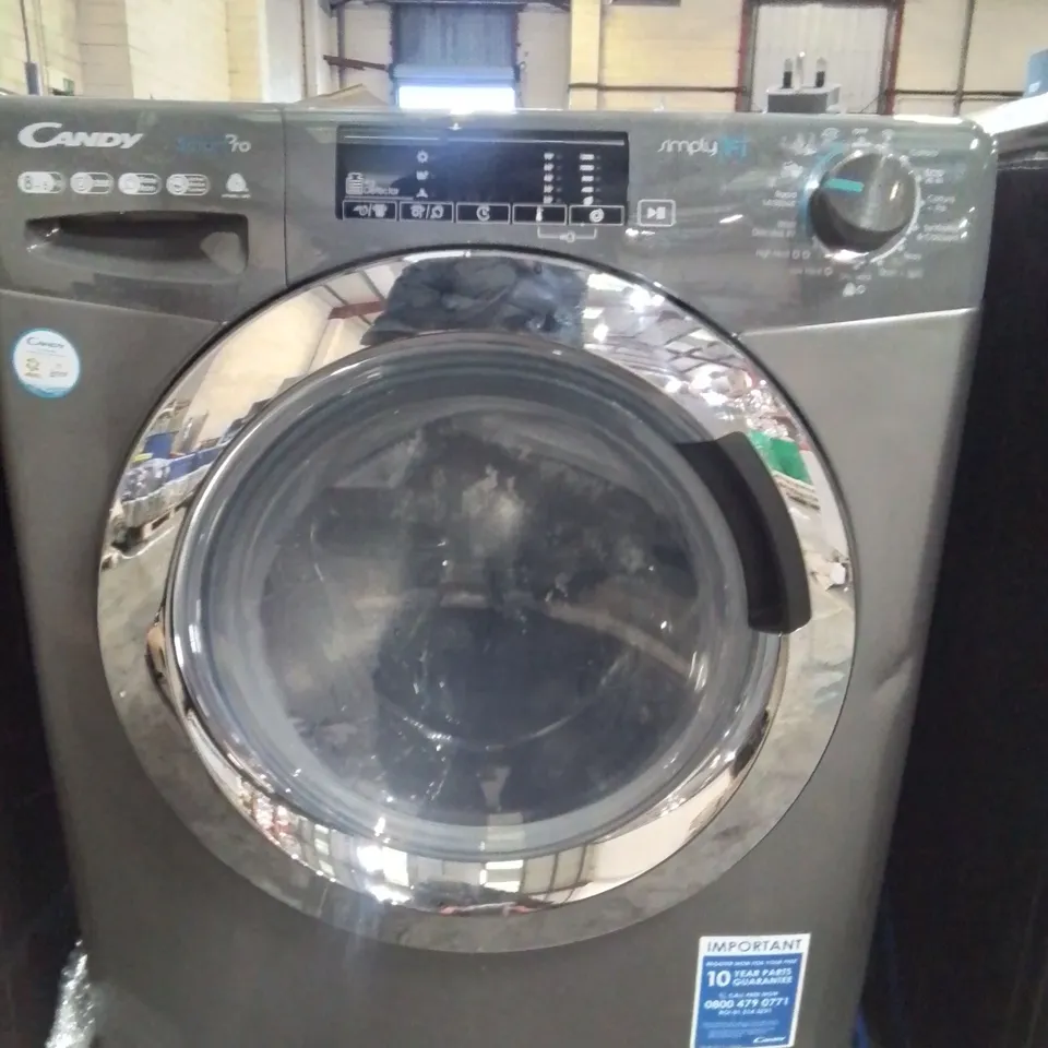 CANDY SMART 8KG/5KG 1200 SPIN WASHER DRYER CSOW2853TWCGE-80 - GRAPHITE