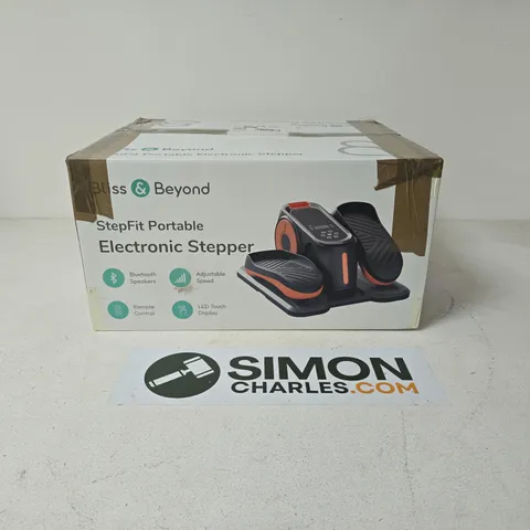 BLISS & BEYOND STEPFIT PORTABLE ELECTRONIC STEPPER