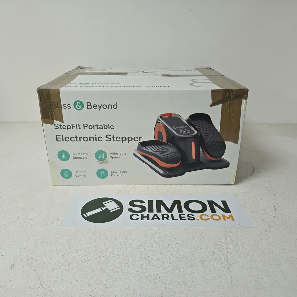 BLISS & BEYOND STEPFIT PORTABLE ELECTRONIC STEPPER