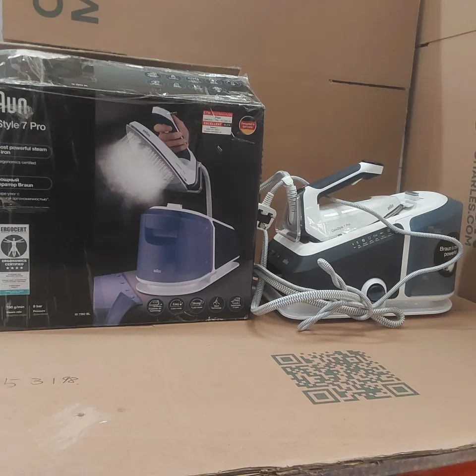 BOXED BRAUN CARESTYLE 7 IS 7282 PRO IRON