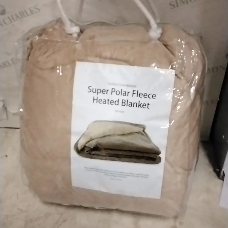 SUPER POLAR FLEECE 160 X 120 CM BLANKET ROSE