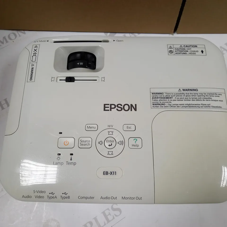 EPSON EB-X11 PROJECTOR