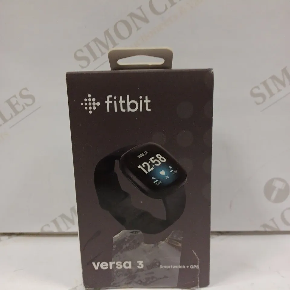 FITBIT VERSA 3 SMARTWATCH + GPS 