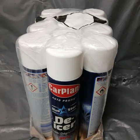 12 PACKS OF CARPLAN BLUESTAR DE-ICER (12x600ml) - COLLECTION ONLY