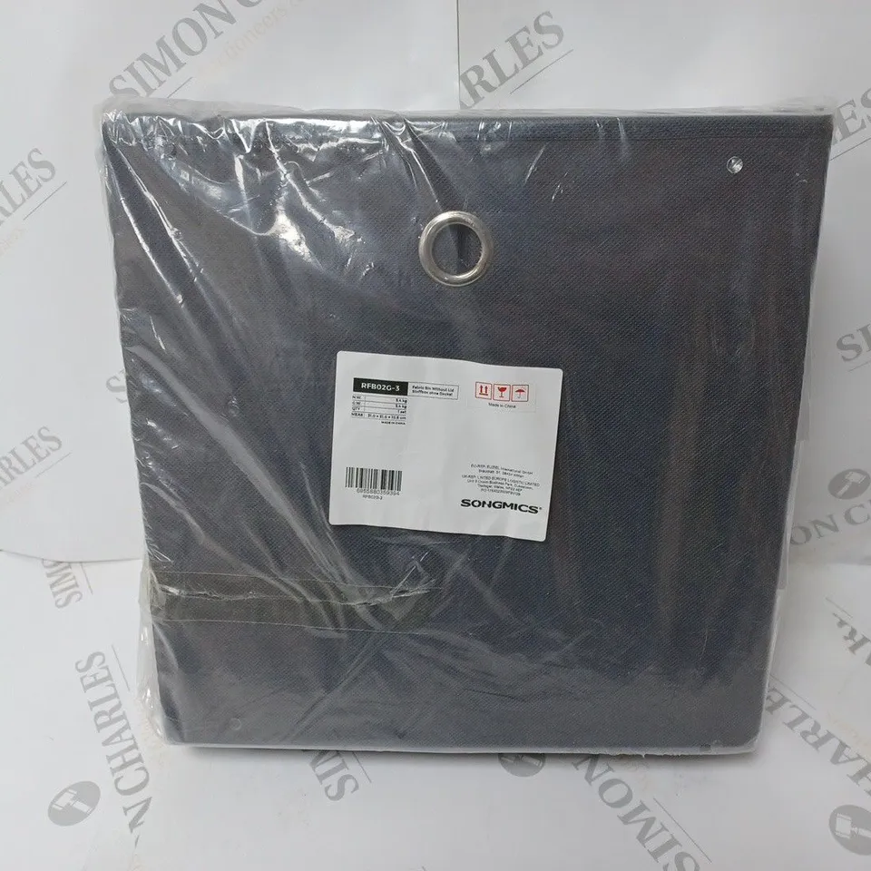 SONGMICS FABRIC BIN WITHOUT LID RFB02G-3