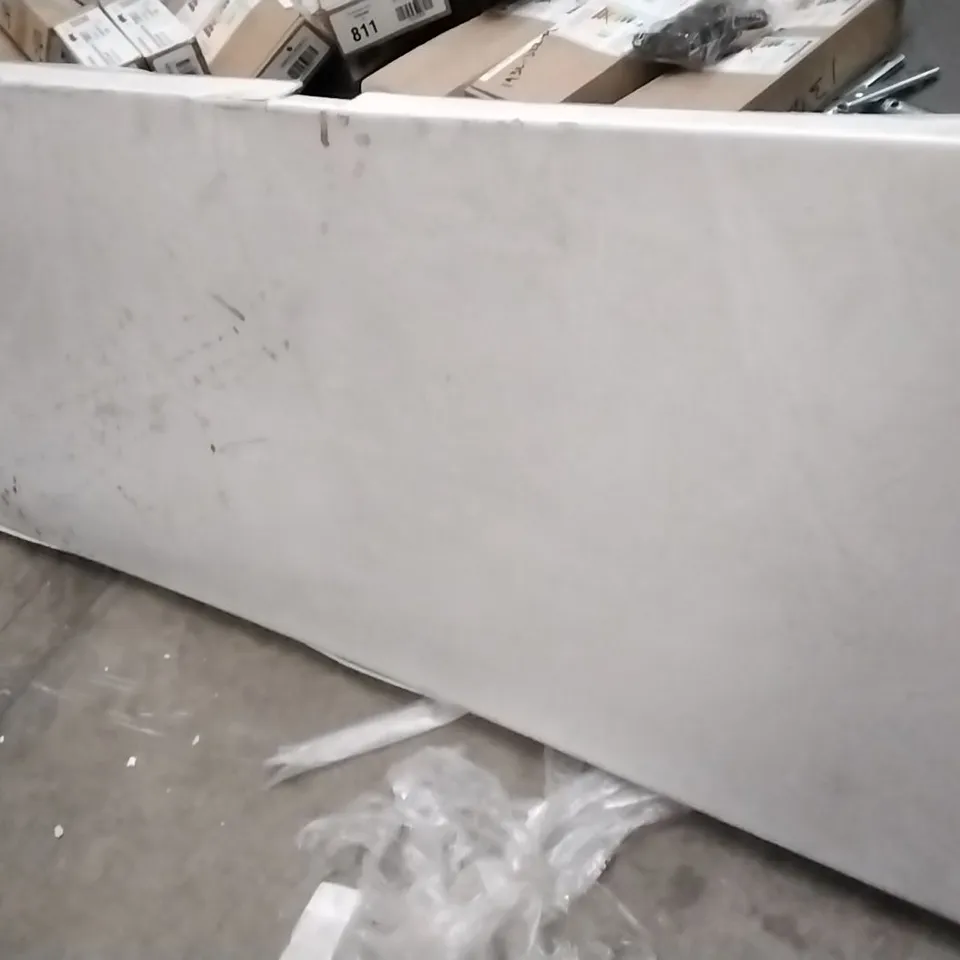 SET OF 2 WHITE BATH PANELS 