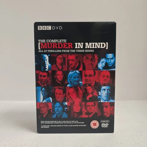 THE COMPLETE MURDER IN MIND 9-DISC DVD BOX SET