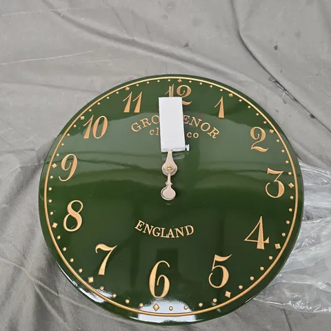 ARABIC GREEN GROSVENOR CLOCK 