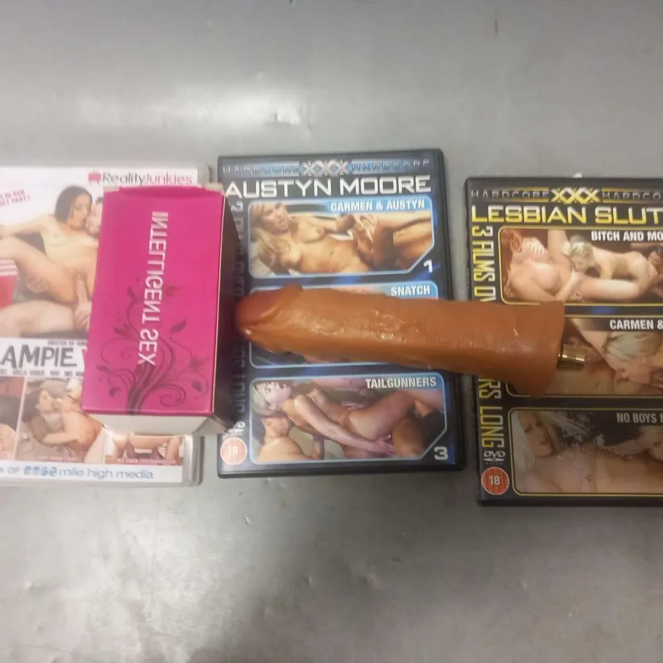 ASSORTED ADULT THEMED TOYS AND ACCESSORIES