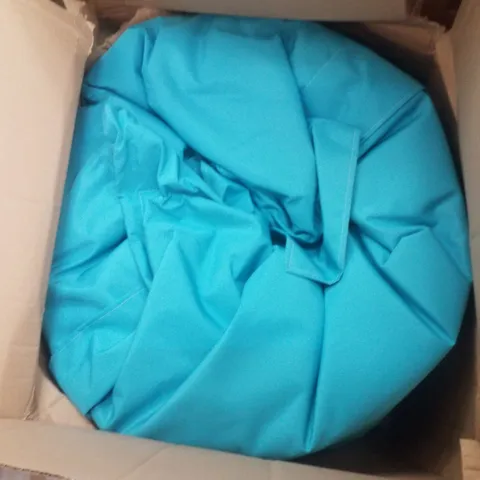 BOXED BLUE BEAN BAG