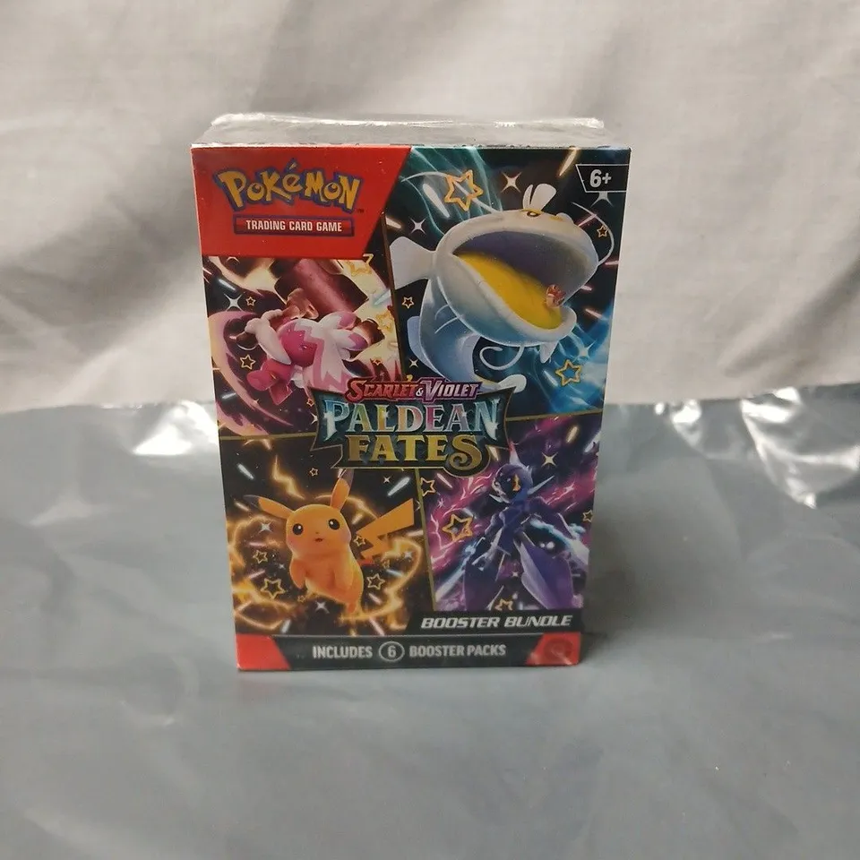 SEALED POKÉMON SCARLET & VIOLET PALDEA FATES BOOSTER BUNDLE 