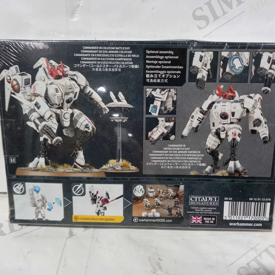 WARHAMMER 40K T'AU EMPIRE COMMANDER (BOX OF 2 MINIATURES)