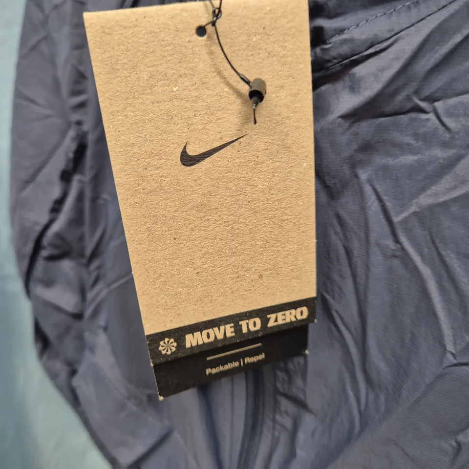 Nike Men’s Training Jacket – Navy, Hooded, Zip Front, Size XL (Move to Zero tag)