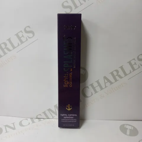 TARTE LIGHTS CAMERA SPLASHES WATERPROOF MASCARA 7 ML