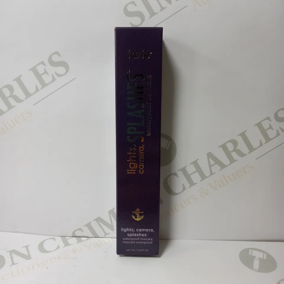 TARTE LIGHTS CAMERA SPLASHES WATERPROOF MASCARA 7 ML