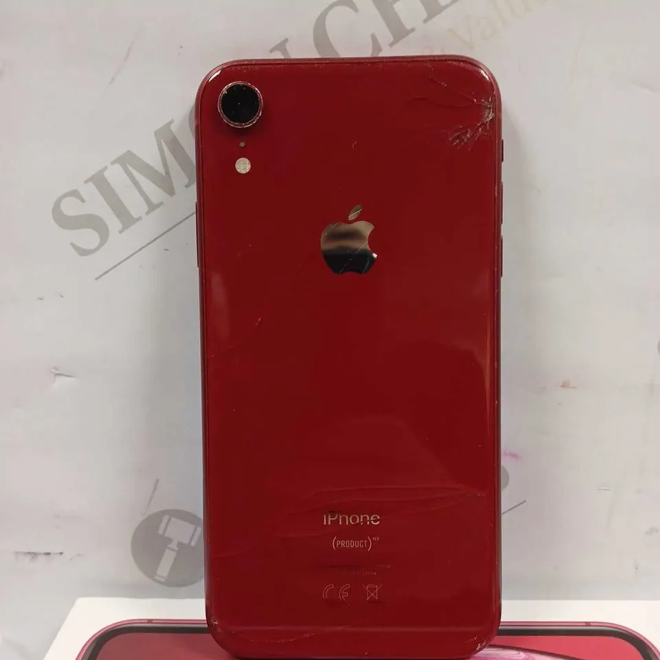 BOXED APPLE IPHONE XR 128GB - RED