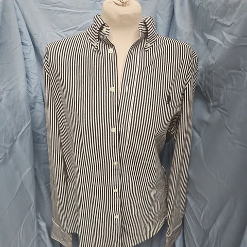 POLO RALPH LAUREN KNIT OXFORD SHIRT – STRIPED, MEN’S, XL