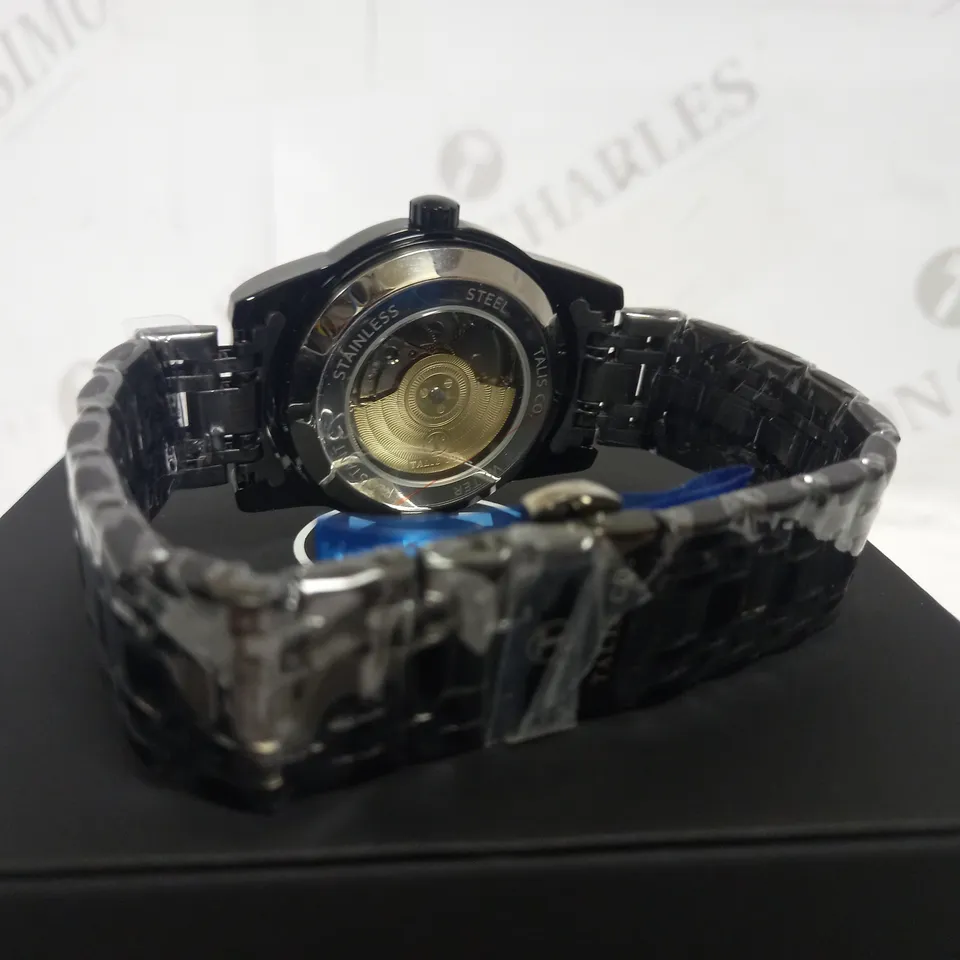 TALIS CO SKELETON DIAL BRACELET STRAP WRISTWATCH RRP £550