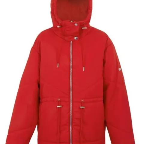 BRAND NEW REGATTA RURIE WOMENS JACKET DANGER RED SIZE 8
