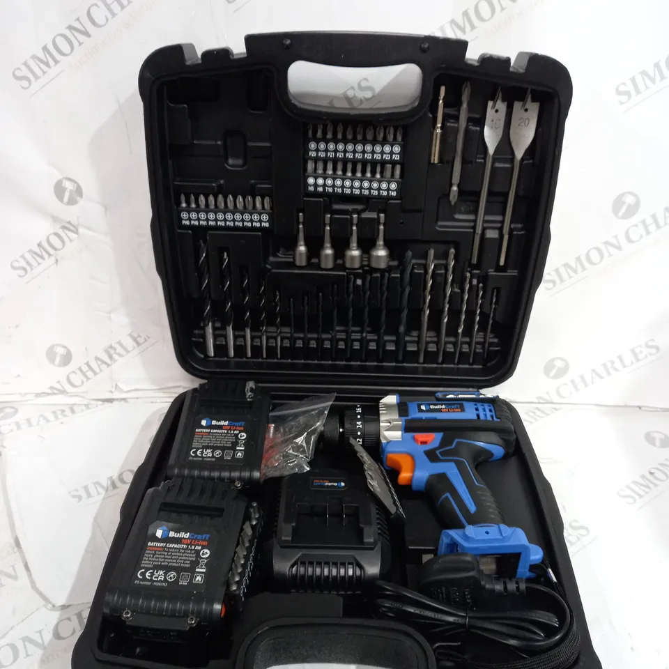 BUILD CRAFT 18V LI-ION HAMMER DRILL 