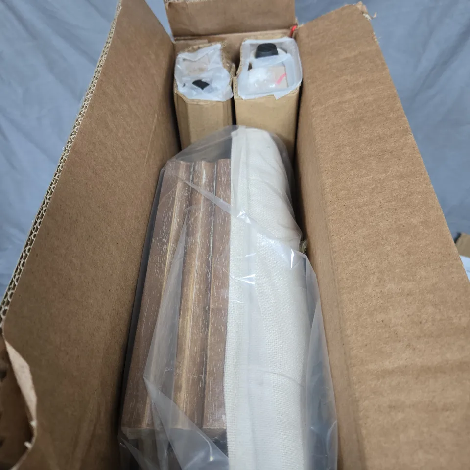 LIVING HOME DRESSING STOOL – WOODEN LEGS WITH UPHOLSTERED SEAT