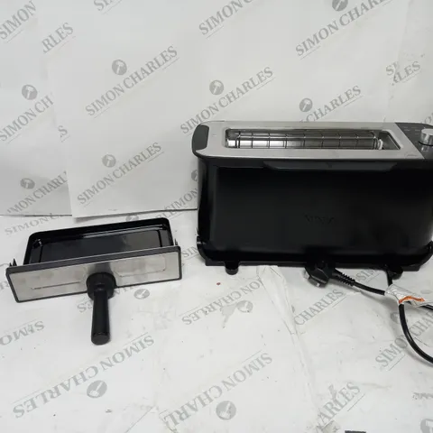 BOXED NINJA 2 IN 1 TOASTER & GRILL ST100UK