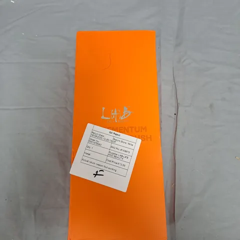 LAB Life & Beauty Heated Hair Brush – Model LABLB (Orange)