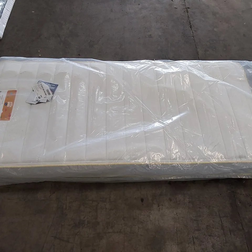 QUALITY BAGGED SILENTNIGHT CLOUD COLLECTION SNOOZE ECO COMFORT SINGLE MATTRESS 