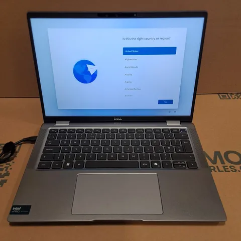 UNBOXED DELL LATITUDE 7450 INTEL VPRO LAPTOP IN SILVER - P174G