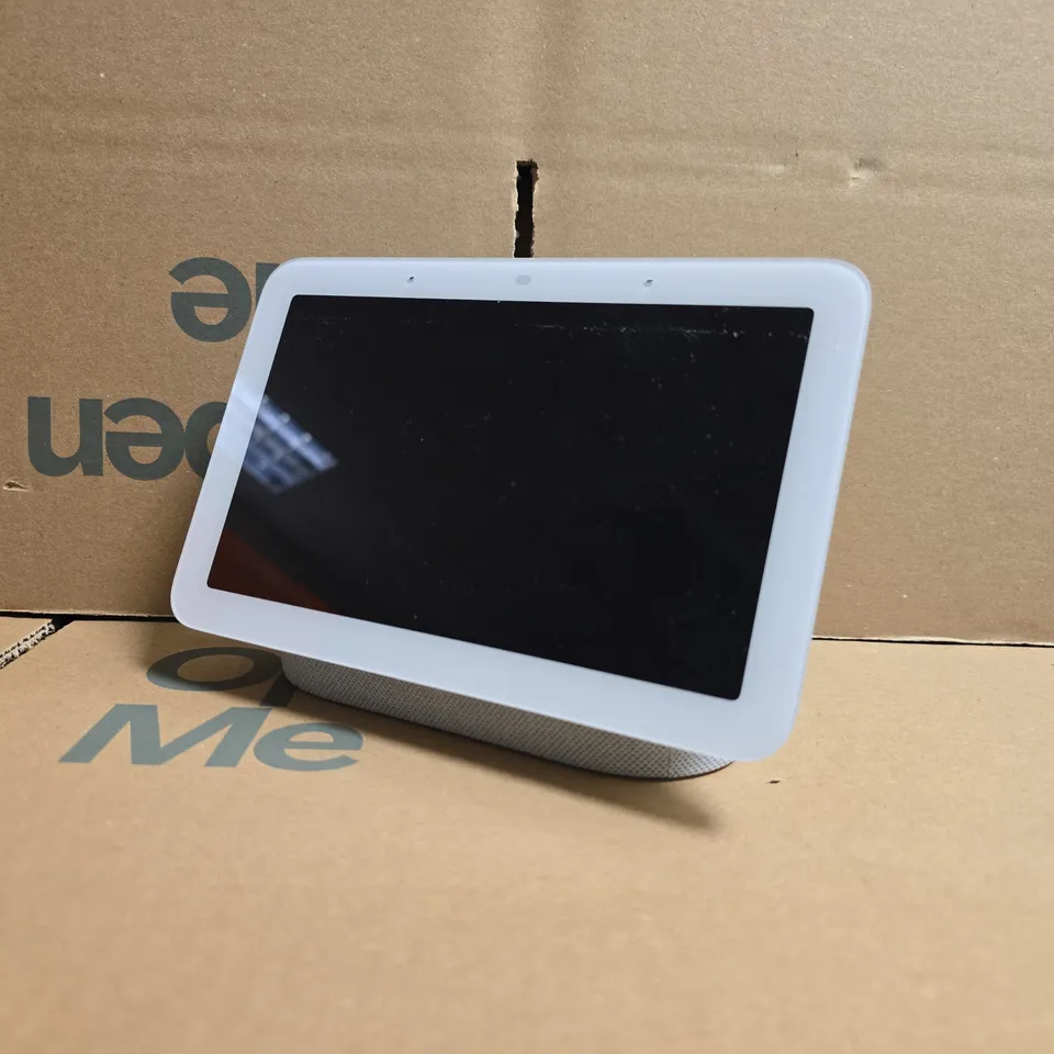 BOXED GOOGLE 2ND GENERATION NEST HUB W. 7" DISPLAY