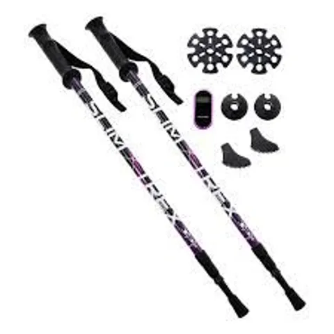 FIT QUEST SLIM TREXX WEIGHTED WALKING POLE KIT