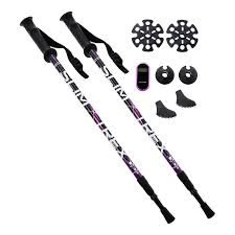 FIT QUEST SLIM TREXX WEIGHTED WALKING POLE KIT