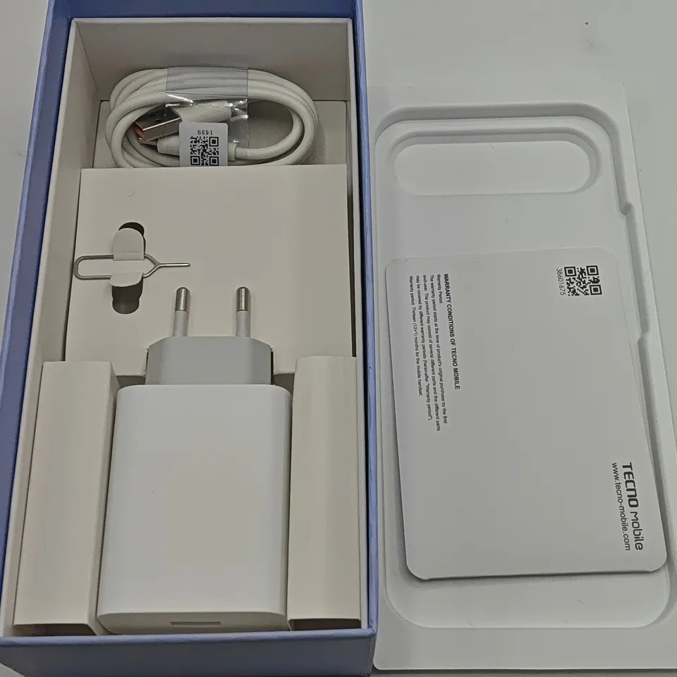 TECNO KM9 256+8GB ANDROID MOBILE IN WHITE