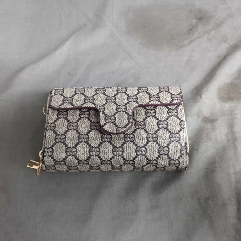 GUCCI-INSPIRED GG MONOGRAM WALLET/CLUTCH  