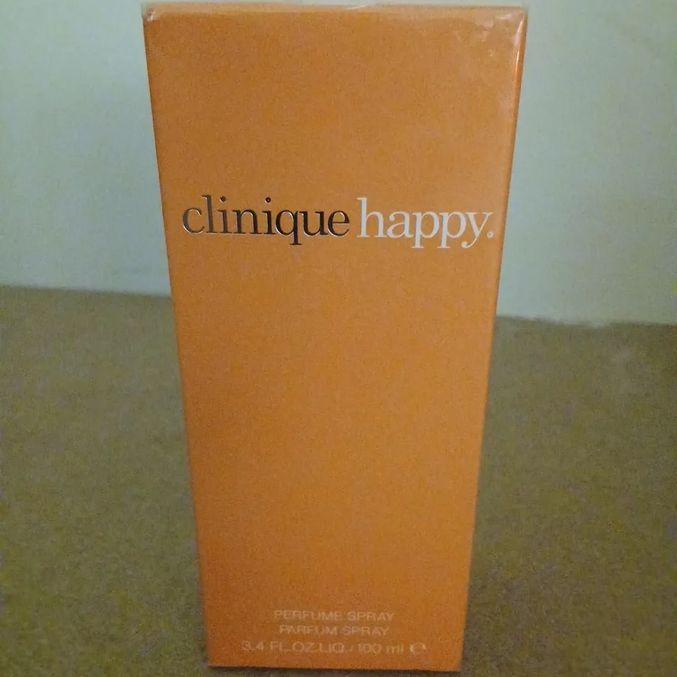 BOXED CLINIQUE HAPPY PERFUME SPRAY 100ML