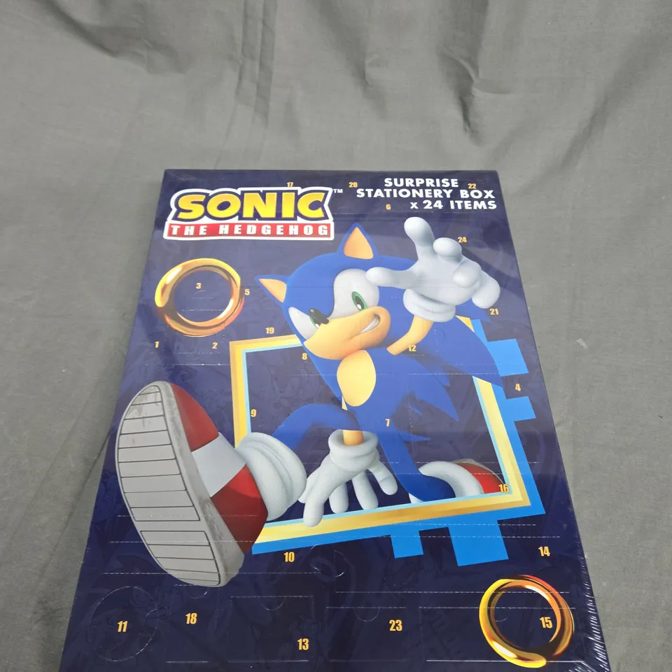 SEALED SONIC THE HEDGEHOG - SURPRISE STATIONERY BOX