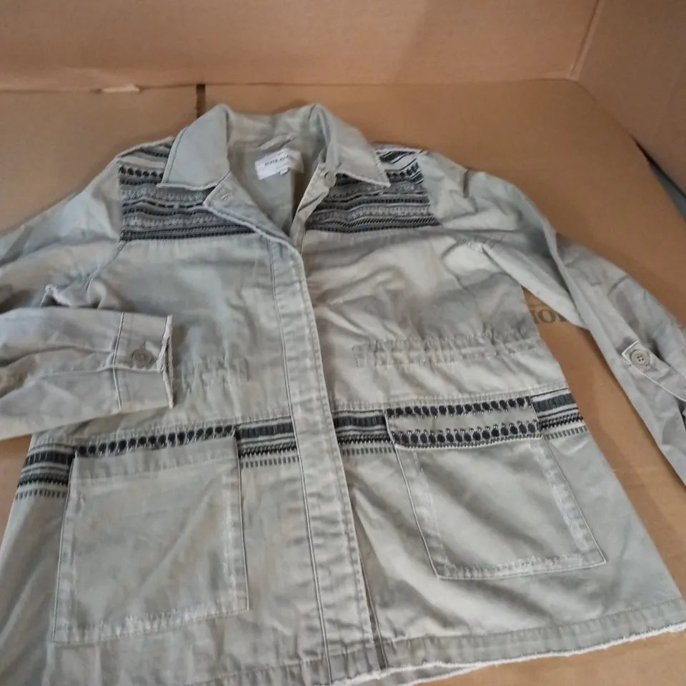 RIVER ISLAND BROWN SHIRT - 14