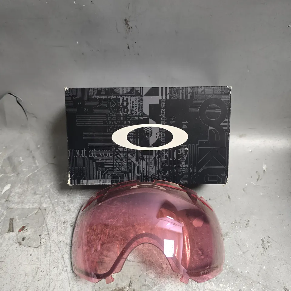 BOXED OAKLEY CANOPY SNOW REPLACMENT LENS - PRIZM HI PINK