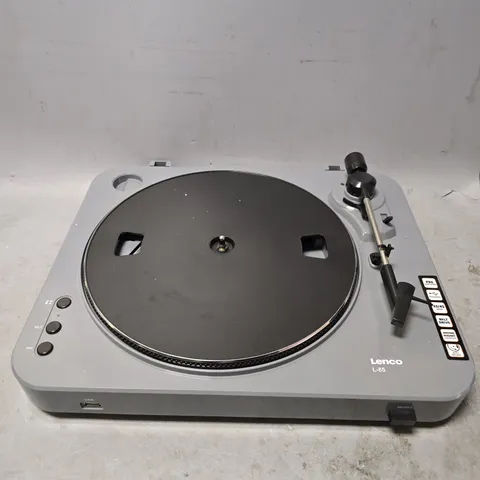 LENCO L-85 TURNTABLE IN GREY