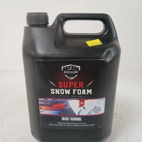 BLITZ CLEAN SUPER SNOW FOAM – CHERRY FRAGRANCE, 5L